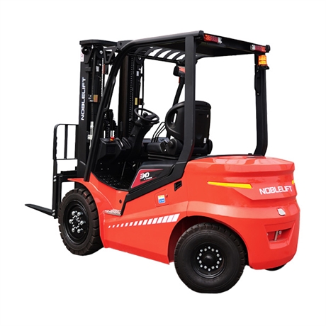 4-wheel lithium electric forklift - permanent magnet and 144 V battery - 3 T