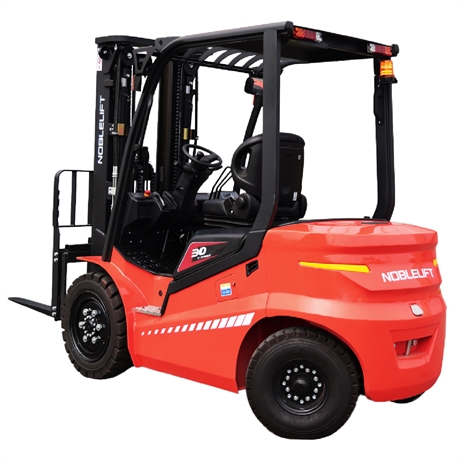 Twin-engine 4-wheel lithium electric forklift truck standard 3T