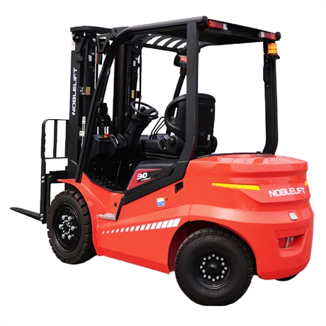 Double drive 4-wheel lithium electric forklift truck - Top-of-the-range - 3T