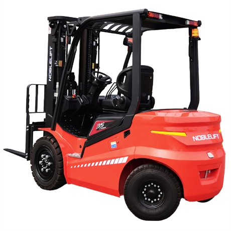 Twin-engine 4-wheel lithium electric forklift truck standard 3.5T