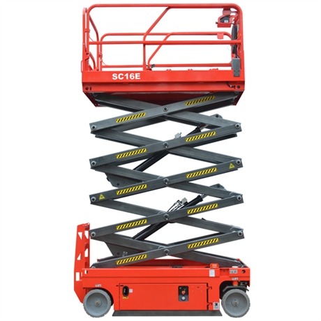 SC16E - Scissor lift 16 m electric aerial work plateform