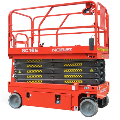 Scissor lift 16 m electric aerial work plateform