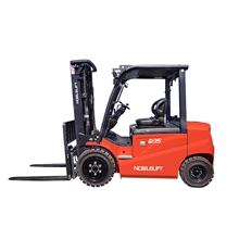 Four-wheels electric forklift 3,5 T - load centre distance 500 mm - Q Series - 