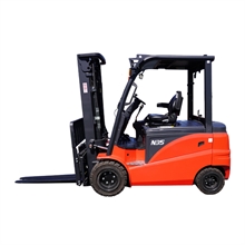 Four-wheels heavy duty electric forklift 3,5 T - load centre distance 500 mm - 