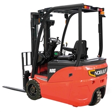 Three-wheels dear drive electric forklilt 1,6 T - load centre distance 500 mm - 