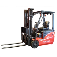 Three-wheels dear drive electric forklilt 1,6 T - load centre distance 500 mm - 