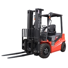 Twin-engine 4-wheel lithium electric forklift truck standard 3T - 