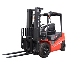 Double drive 4-wheel lithium electric forklift truck - Top-of-the-range - 3T - 