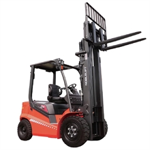 Double drive 4-wheel lithium electric forklift truck - Top-of-the-range - 3.5T - 