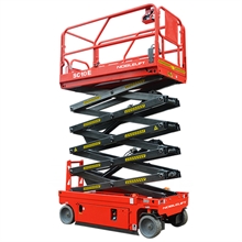 Scissor lift 10 m electric aerial work plateform - 