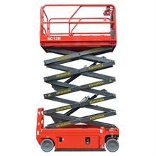 Scissor lift 12 m electric aerial work plateform - 