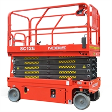 Scissor lift 12 m electric aerial work plateform - 