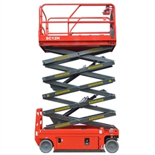 Scissor lift 12 m hydraulic aerial work plateform - 