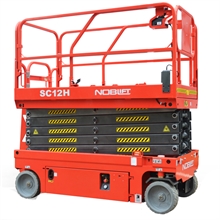 Scissor lift 12 m hydraulic aerial work plateform - 