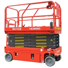 Scissor lift 14 m electric aerial work plateform - 