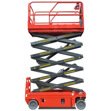 Scissor lift 14 m hydraulic aerial work plateform - 