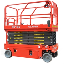 Scissor lift 16 m electric aerial work plateform - 