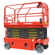 Scissor lift 16 m hydraulic aerial work plateform - 