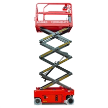 Scissor lift 8 m compact electric aerial work plateform - 