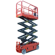 Scissor lift 8 m narrow hydraulic aerial work plateform - 