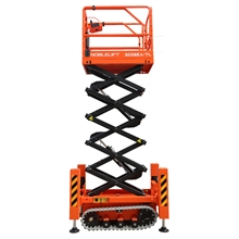 Electric scissor lift on tracks 8 m - 