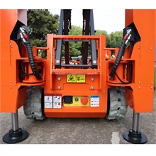 Electric scissor lift on tracks 8 m - 