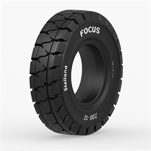 Stellana Focus lock black forklift tire - 